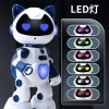 F10 remote-controlled intelligent sensing spray robot cat sings, dances, tells stories, electrically programmed stunt robot Application Scenario